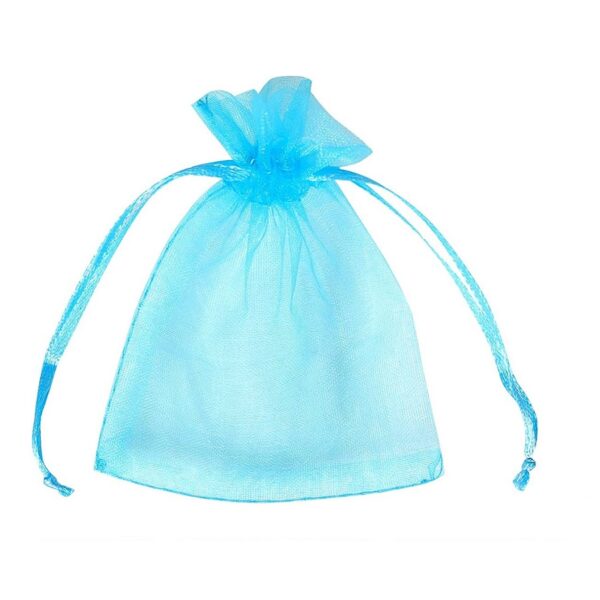 Bolsas de Organza -Celeste - Imagen 2