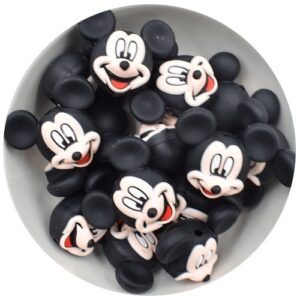 Cuenta Mickey 3D de Silicona