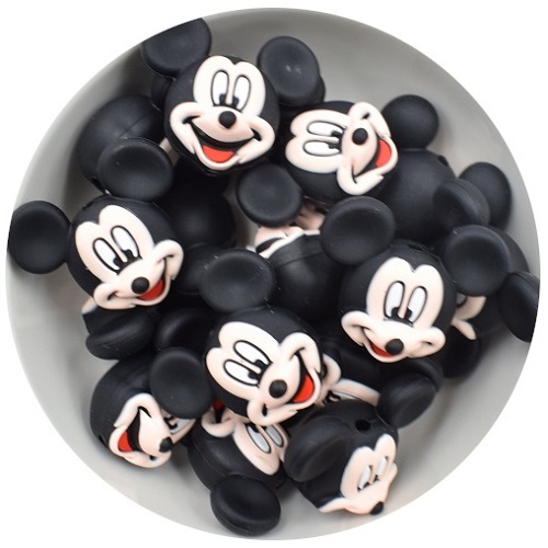 Cuenta Mickey 3D de Silicona